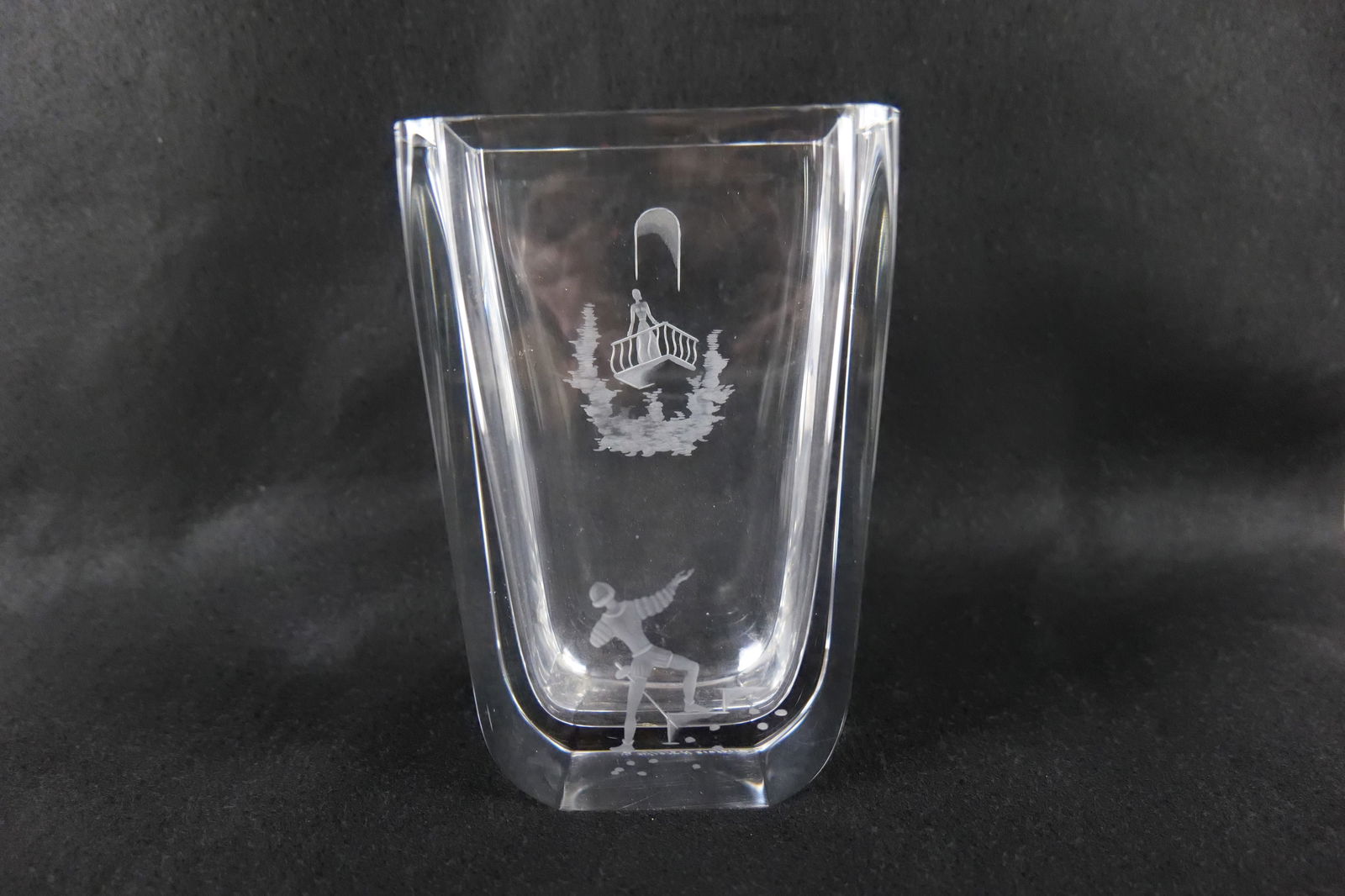 Orrefors Crystal Vase - 3