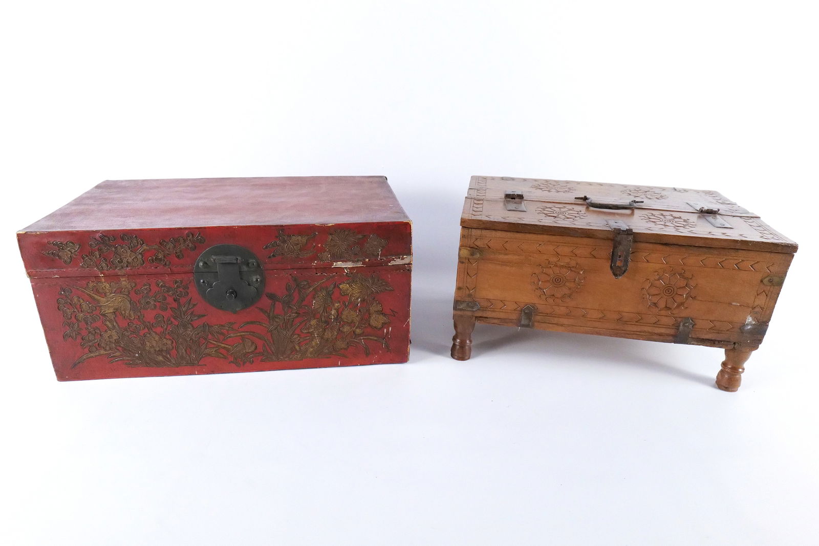 Lot of 2 Antique Boxes (1 of 17)
