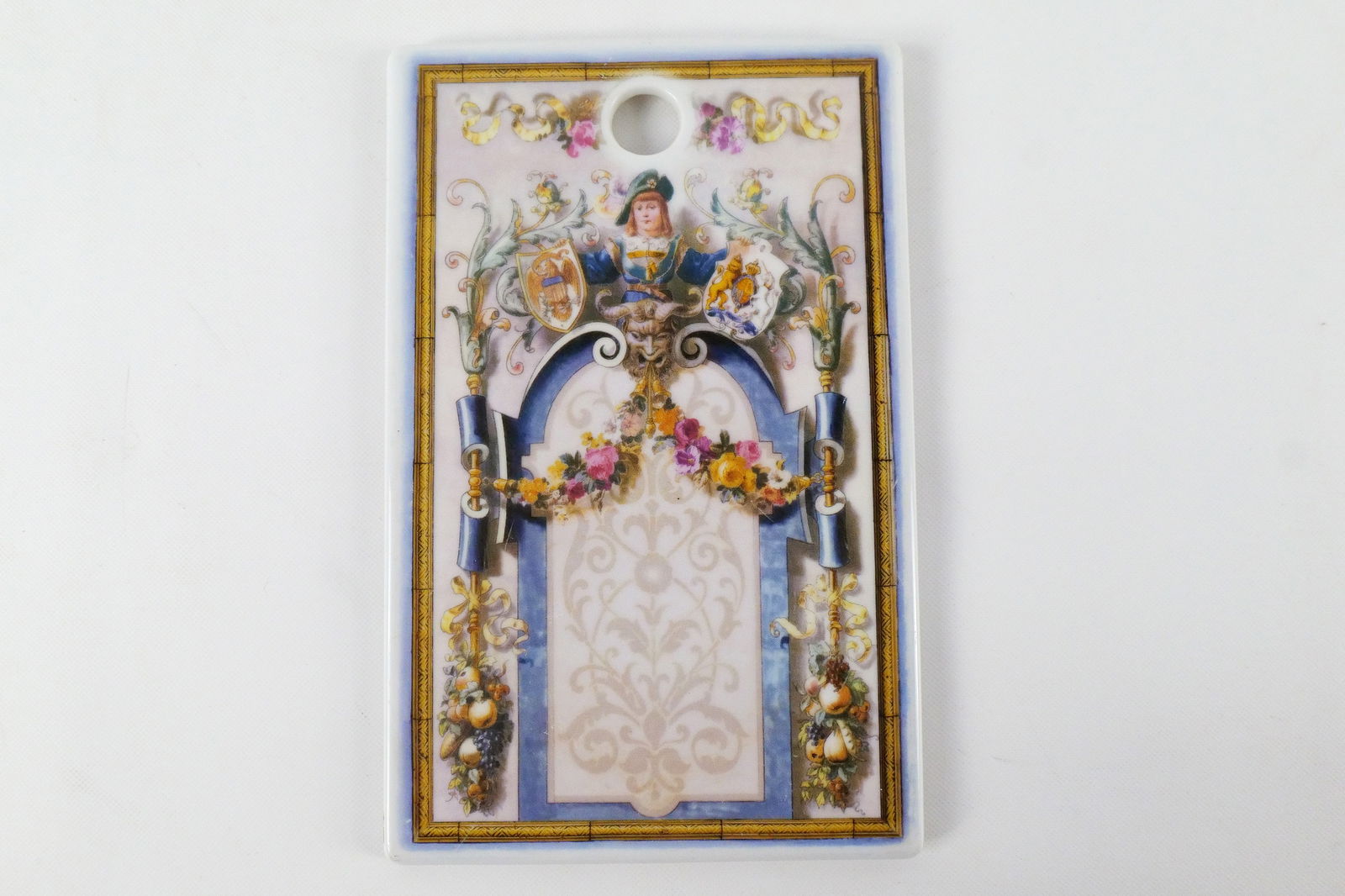 NPM Porcelain Sign/Plaque: NPM Porcelain Sign/Plaque. Made in Meissen Germany. Measures 8.5" tall x 5.25" wide. All invoices must be paid within 24 hours of the sale. We offer multiple shipping options, please read the
