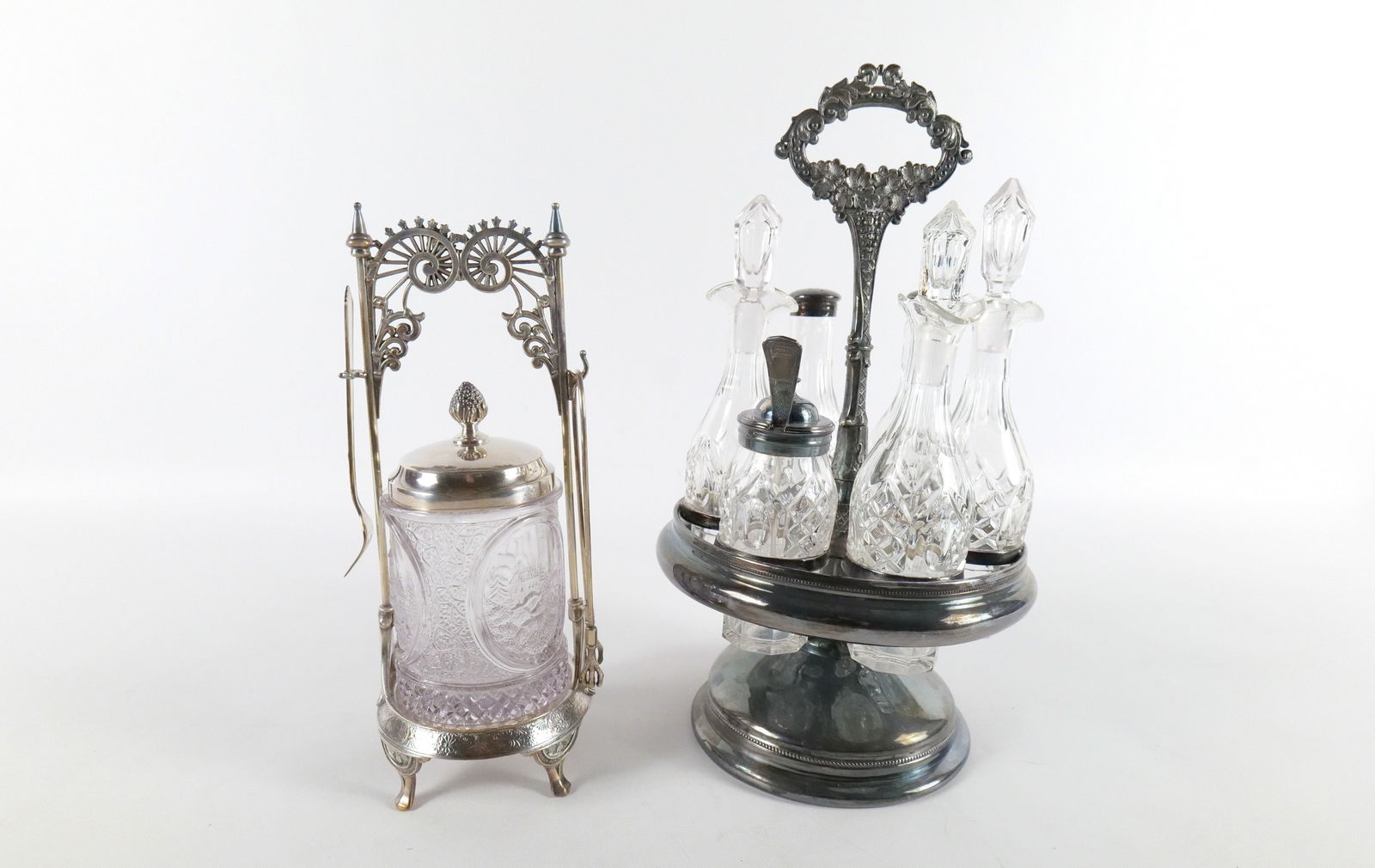 Lot of 2 Victorian Silverplate Items (1 of 14)