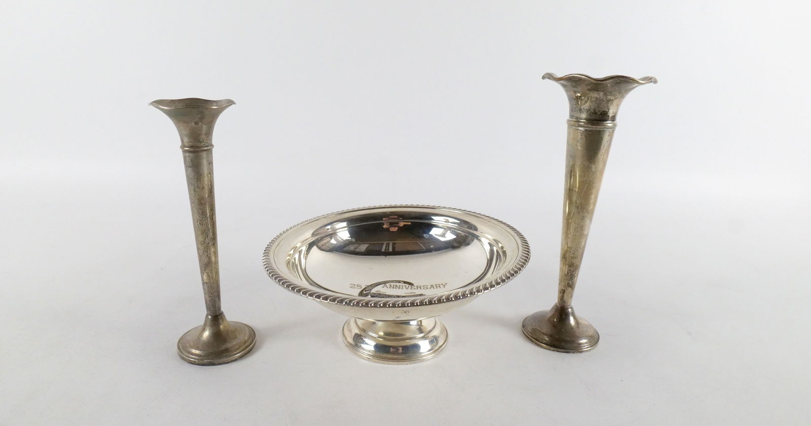 Lot of Weighted Sterling Silver Pieces (1 of 12)