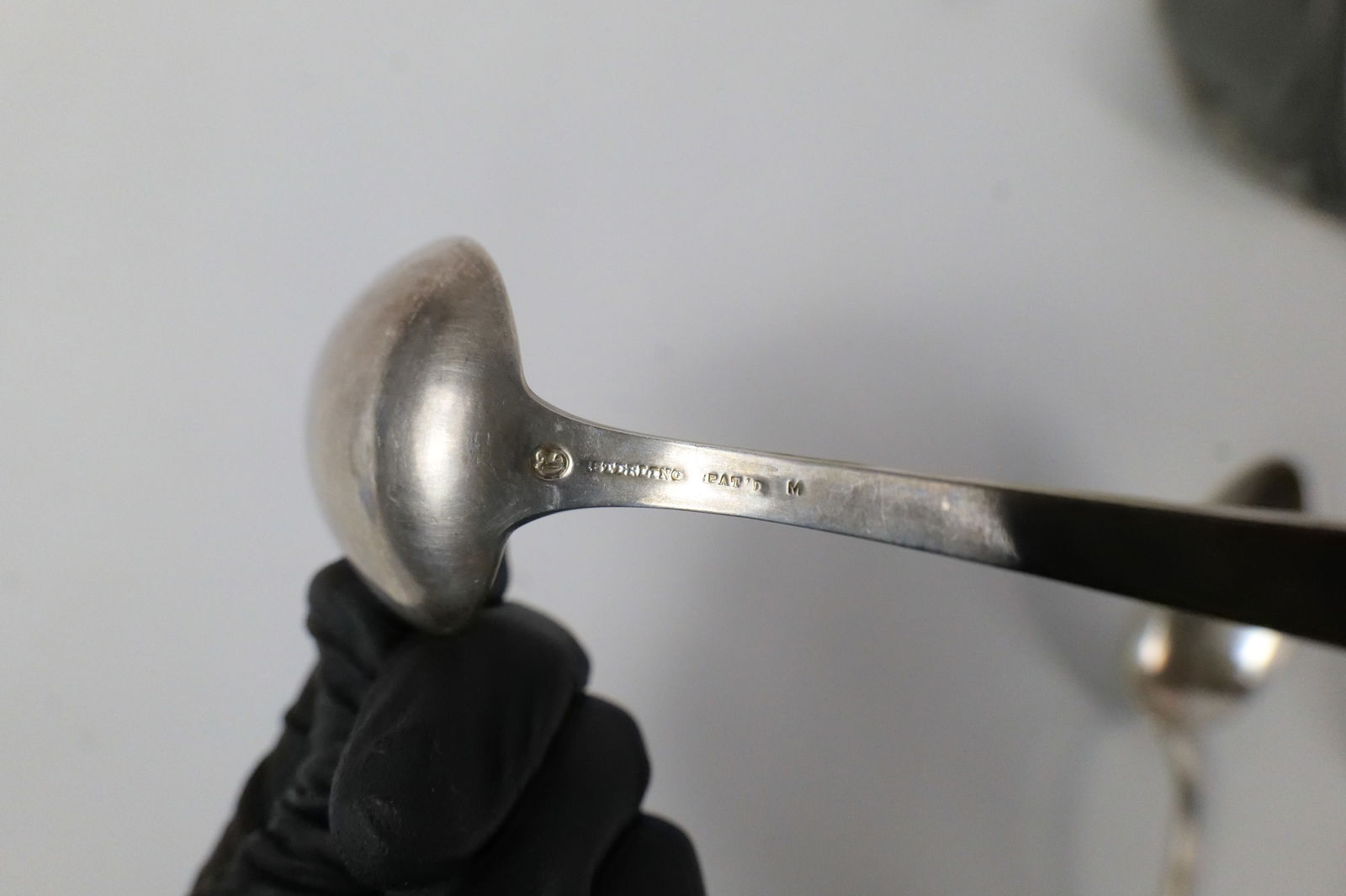 Monogramed Partial Sterling Silver Flatware Set - 5