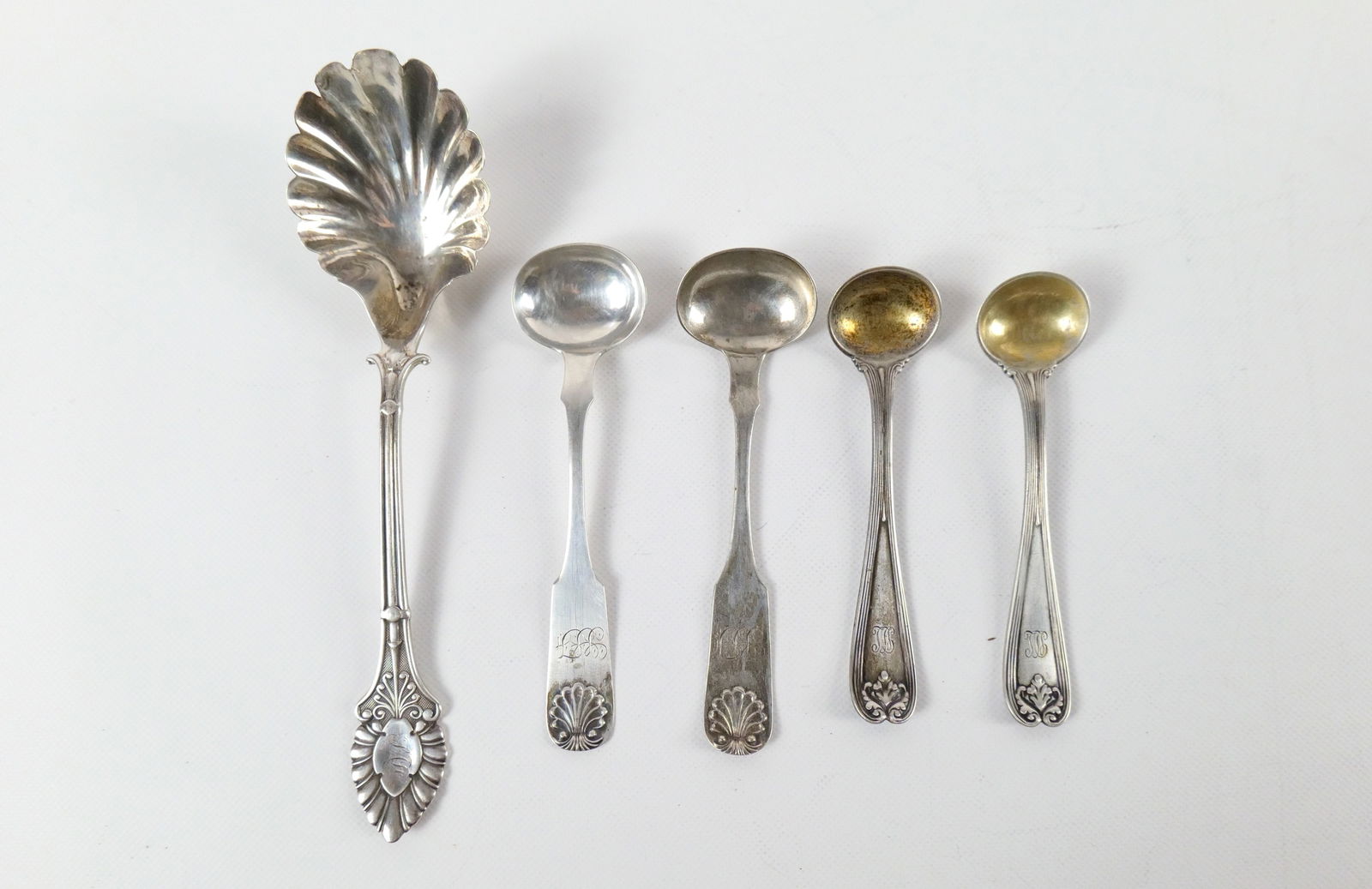 Lot of 5 Sterling Silver Spoons (1 of 6)