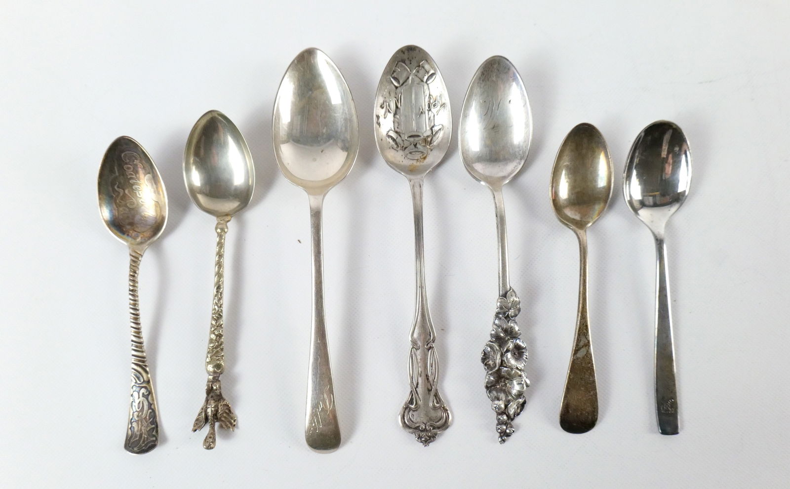 Lot of 7 Sterling Silver Spoons (1 of 11)