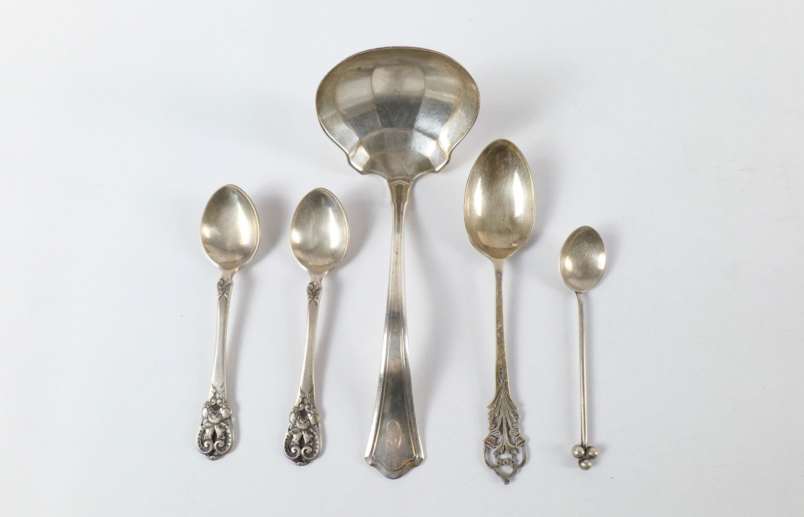 Lot of 5 Sterling Silver Serving Pieces (1 of 9)