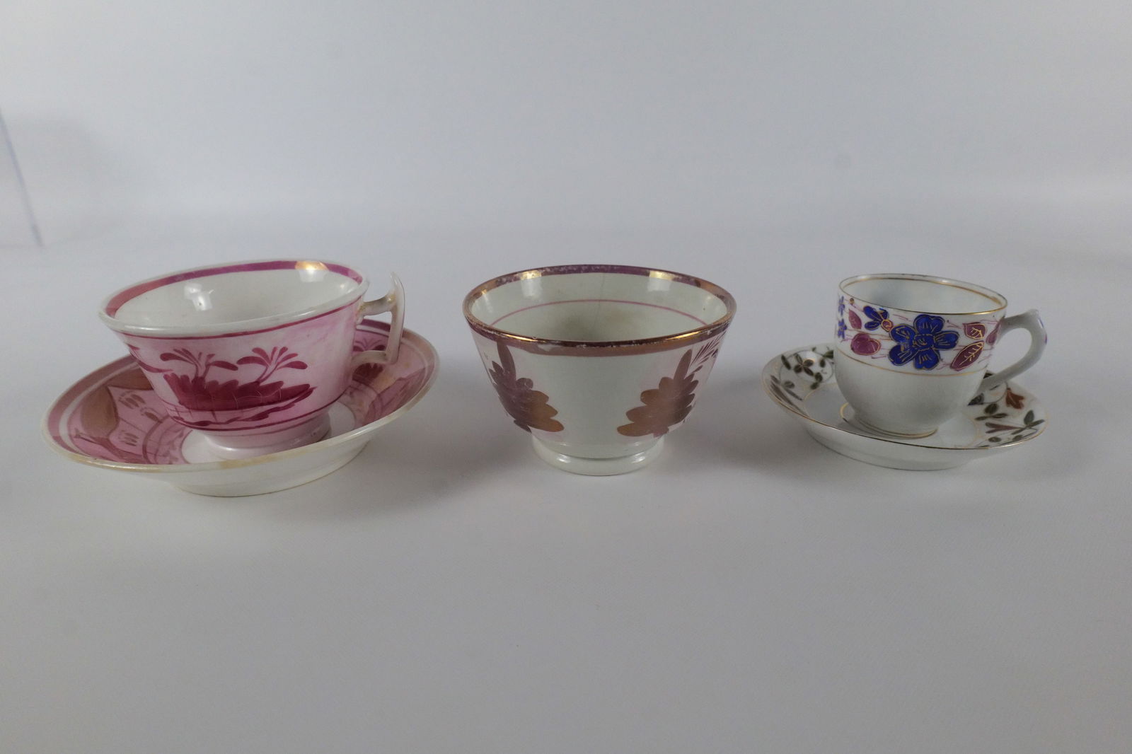 Lot of Antique Cups and Saucers (1 of 9)