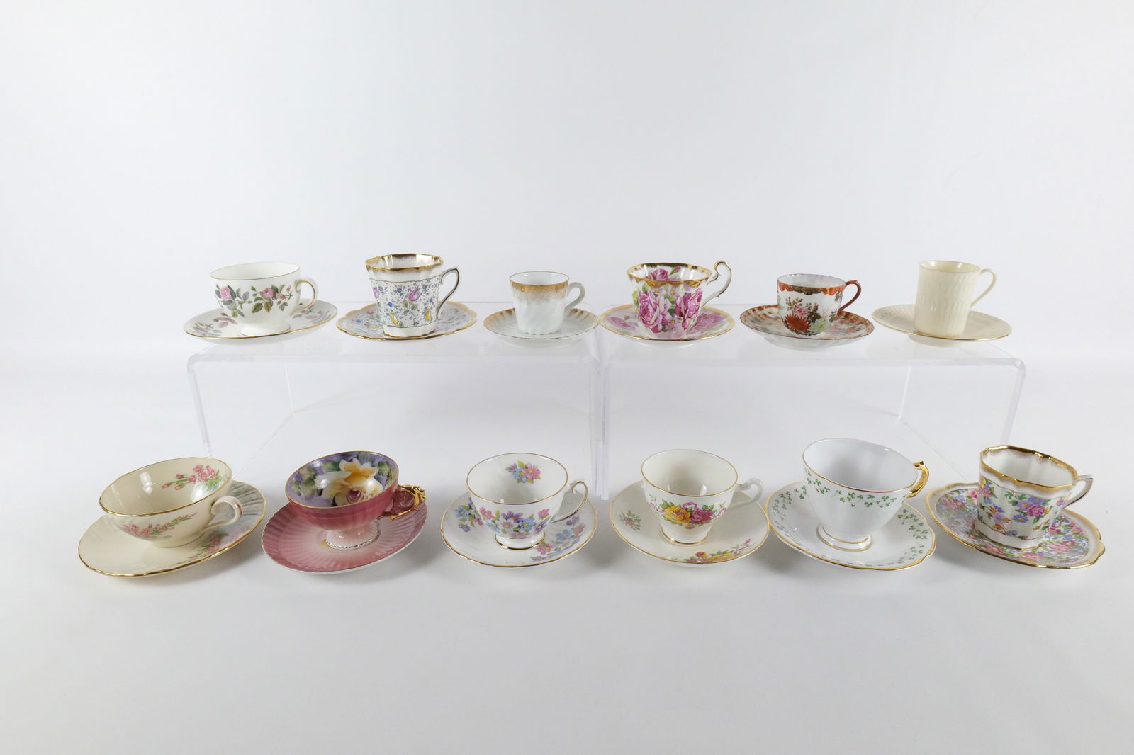Lot of 12 Matching Cups and Saucers (1 of 12)