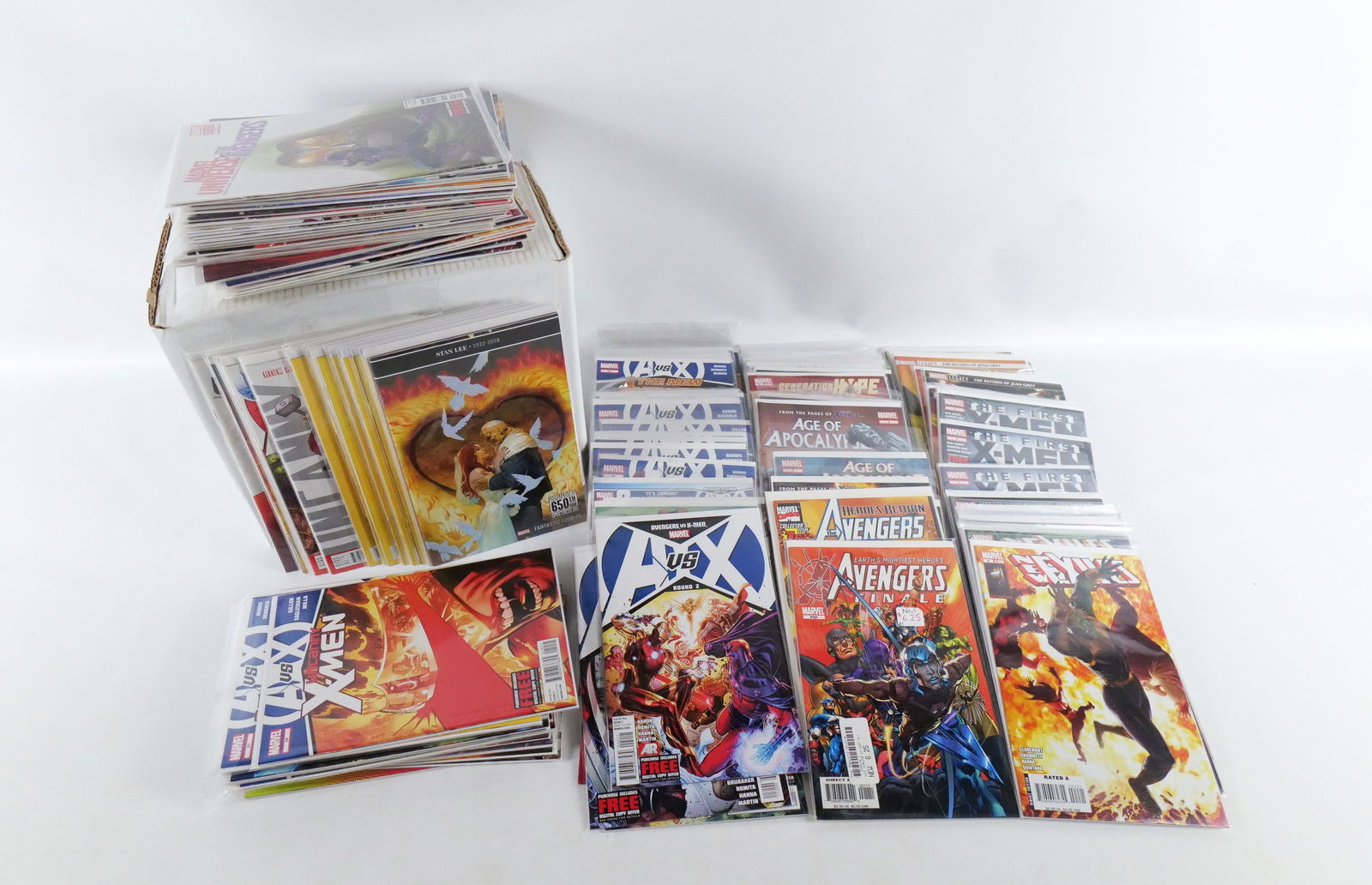 Short Box of Avengers vs. X-Men Comics (1 of 9)