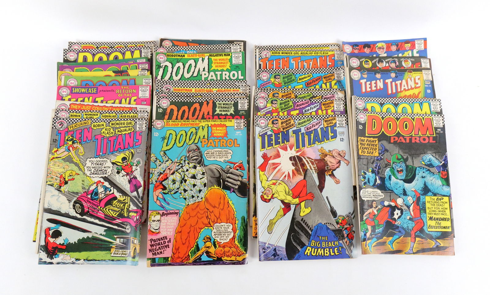 Lot of Silver Age Doom Patrol & Teen Titans Comics (1 of 5)