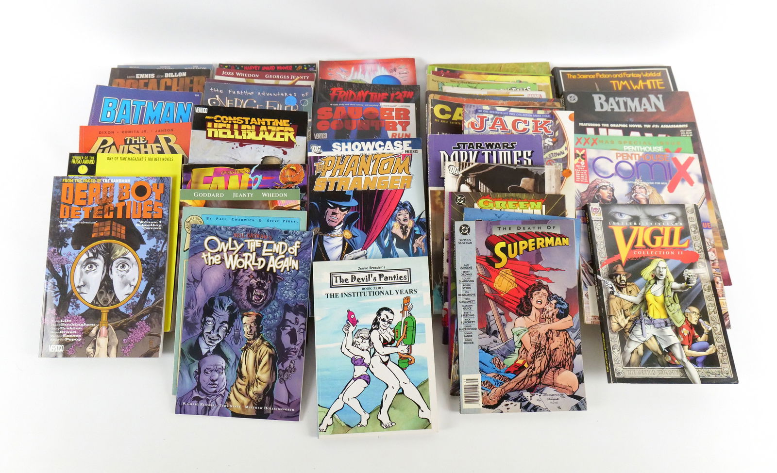 Lot of Adult Magazines and Trade Paperbacks (1 of 6)