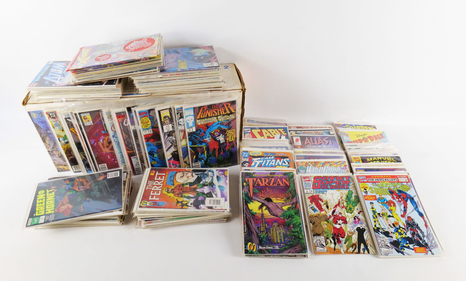 Long Box of #1 Issue Comics (1 of 11)