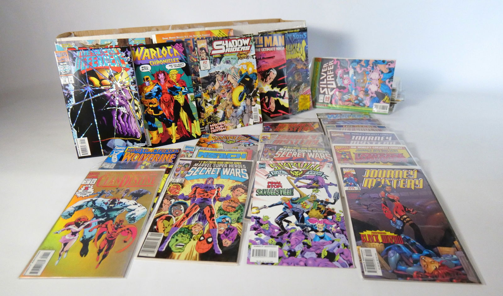 Long Box of Miscellaneous Marvel Comics (1 of 14)