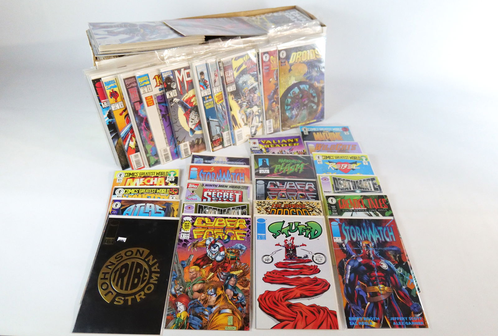 Long Box of 1st Issue Comics (1 of 13)