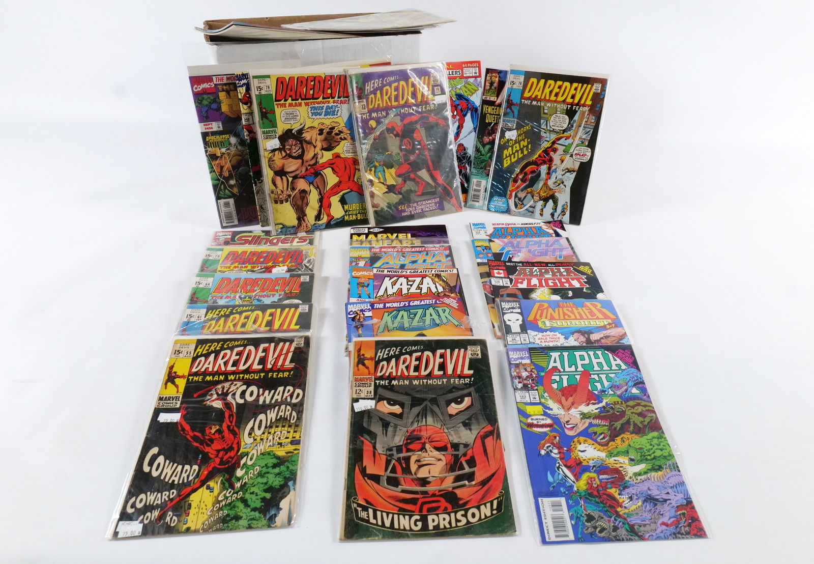 Short Box of Marvel Comics (1 of 7)