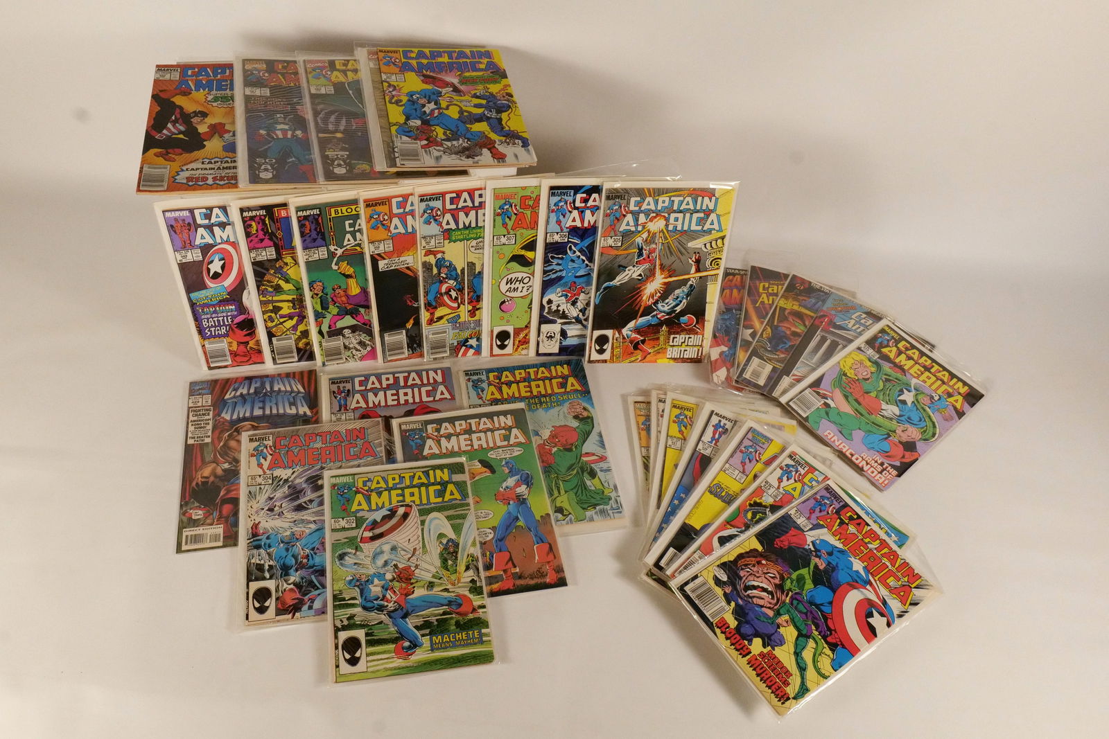 Short Box of Captain America Comics (1 of 9)
