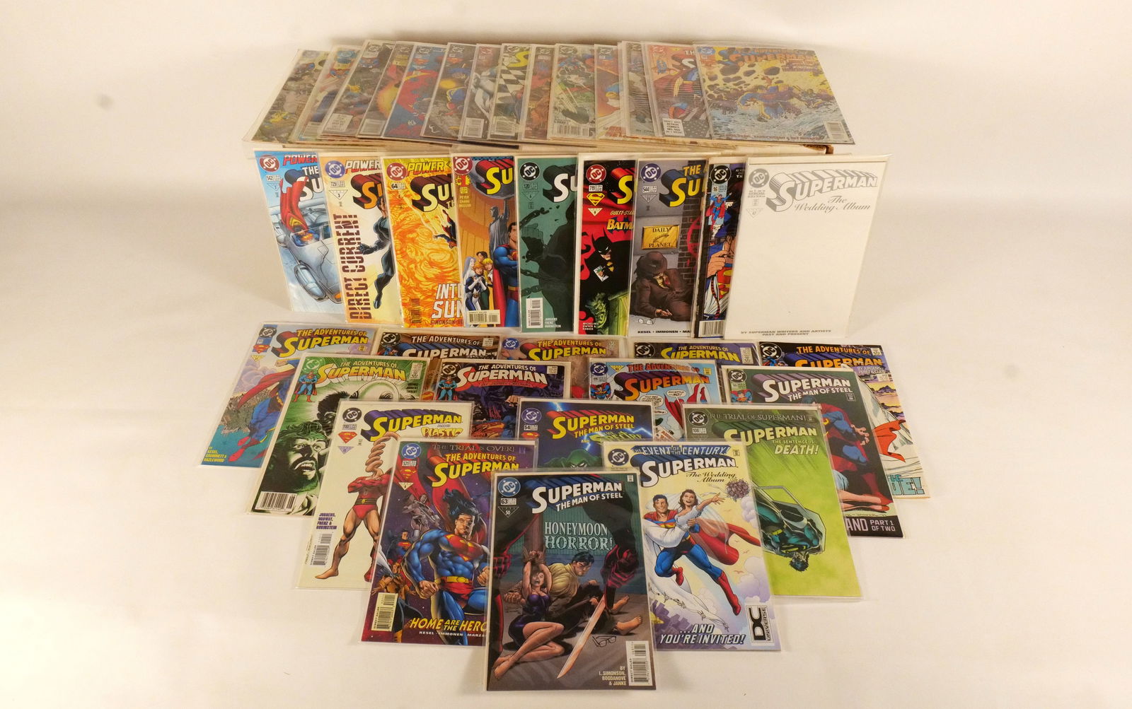 Long Box of Superman Comics (1 of 14)