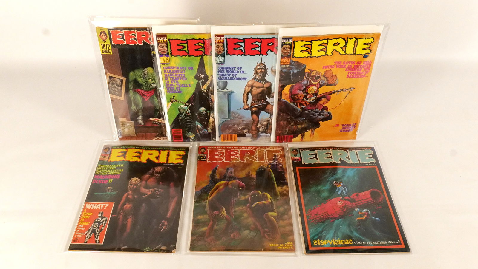 Lot of Eerie Magazines (1 of 2)