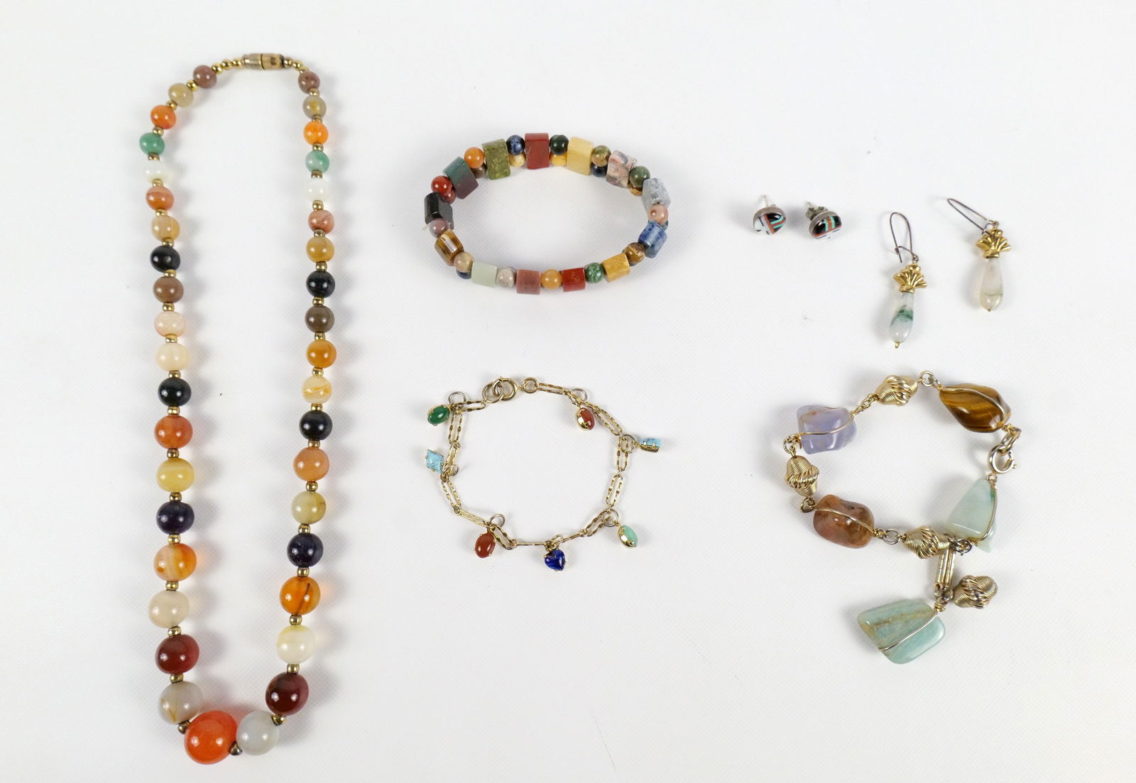 Lot of Stone Costume Jewelry (1 of 6)