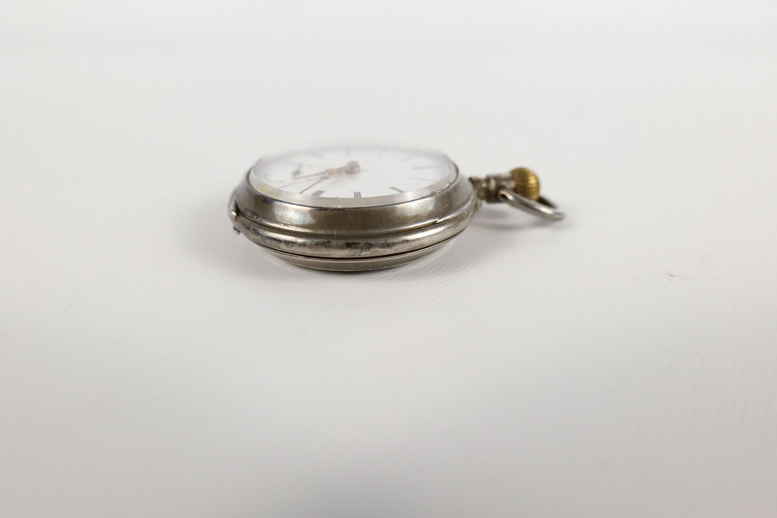 800 Silver Pocket Watch - 4