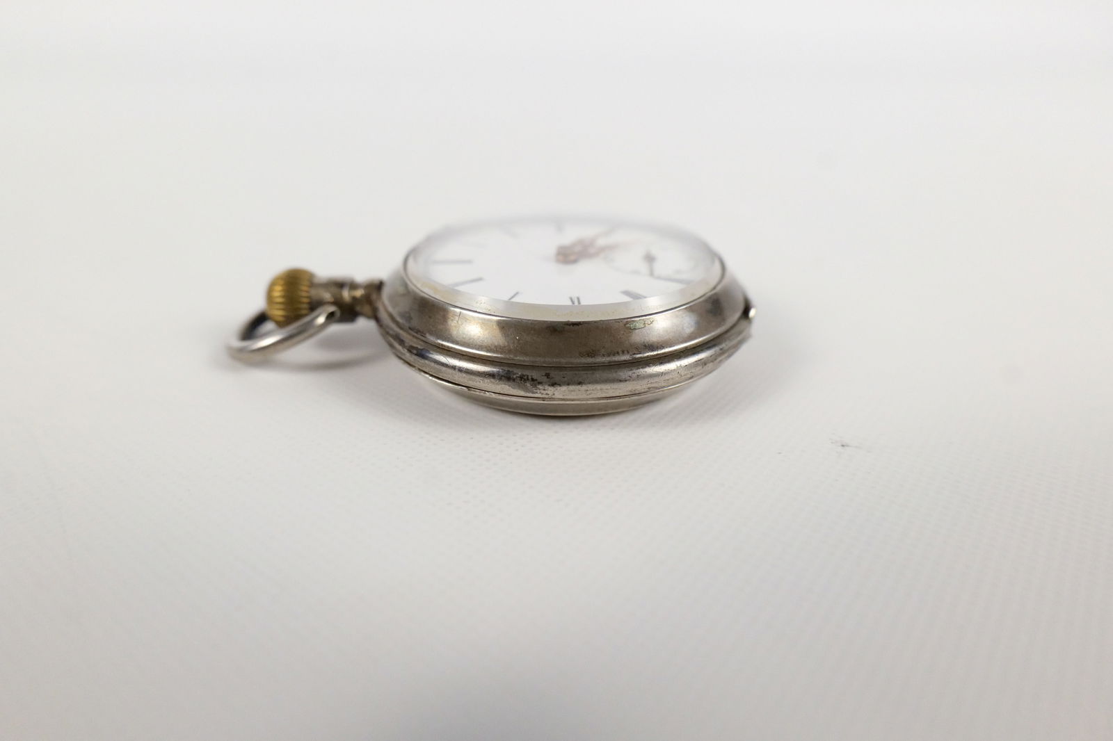 800 Silver Pocket Watch - 6