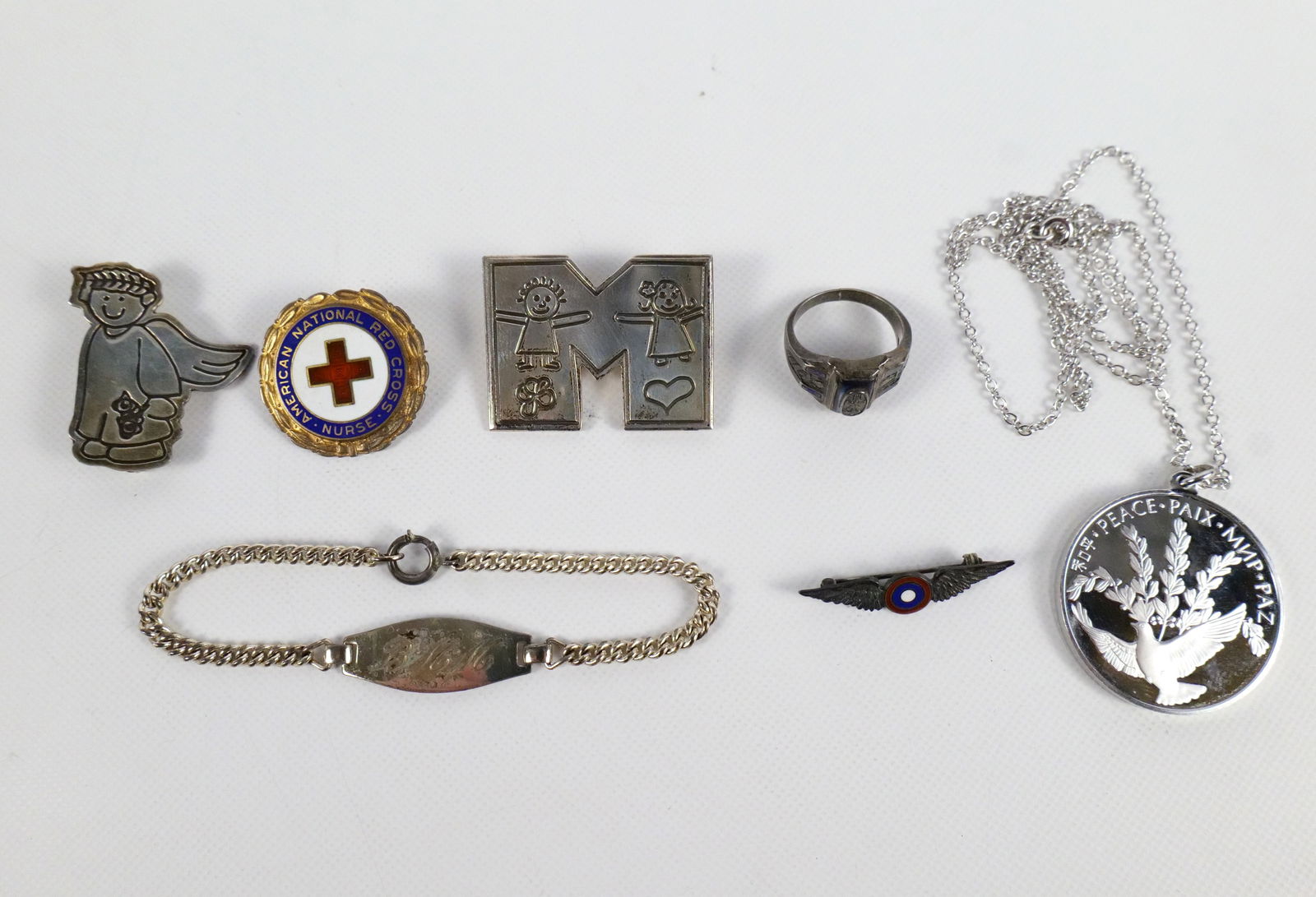 Lot of Sterling Silver Jewelry (1 of 9)