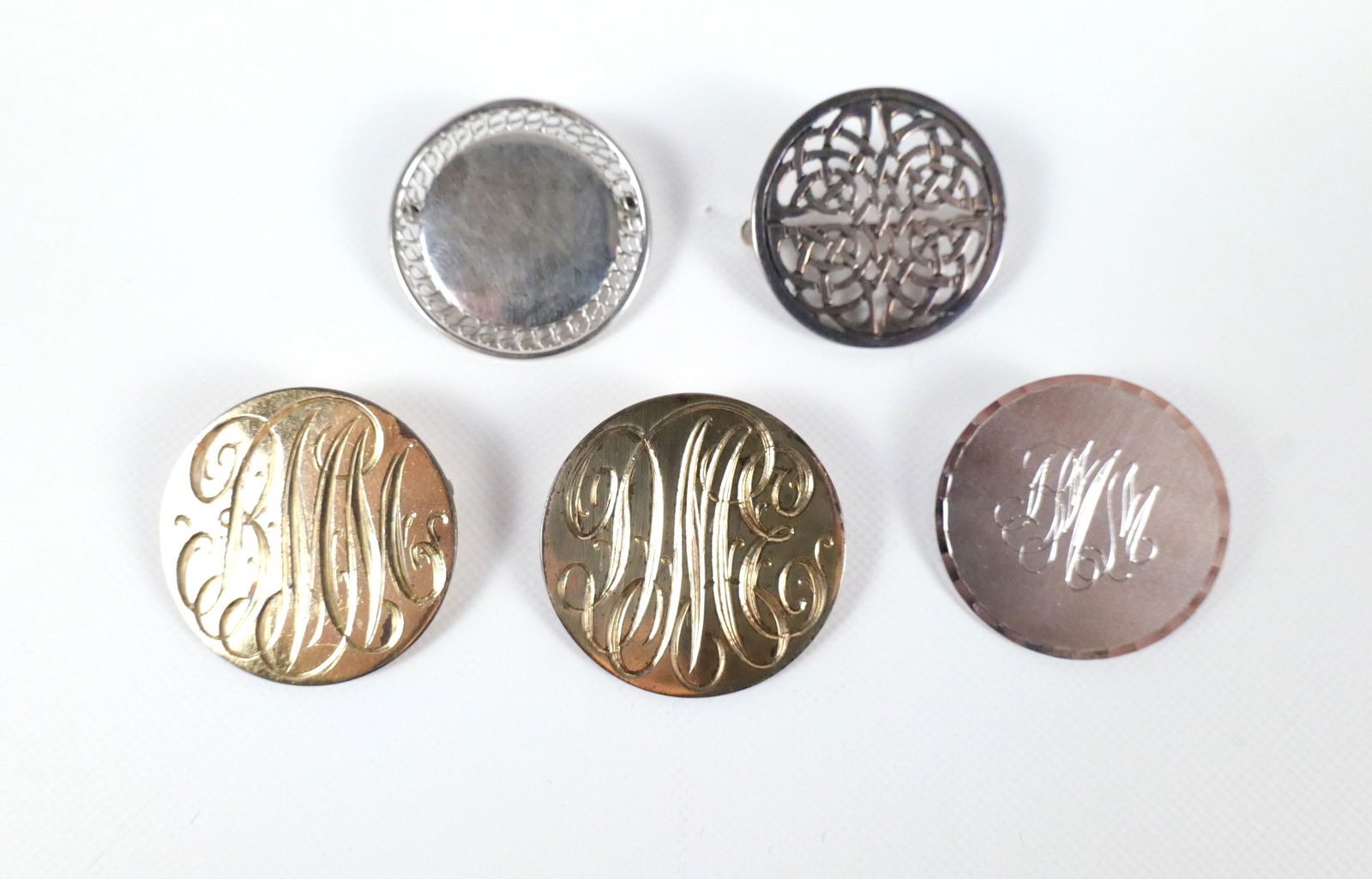 Lot of 5 Sterling Silver Pins (1 of 12)