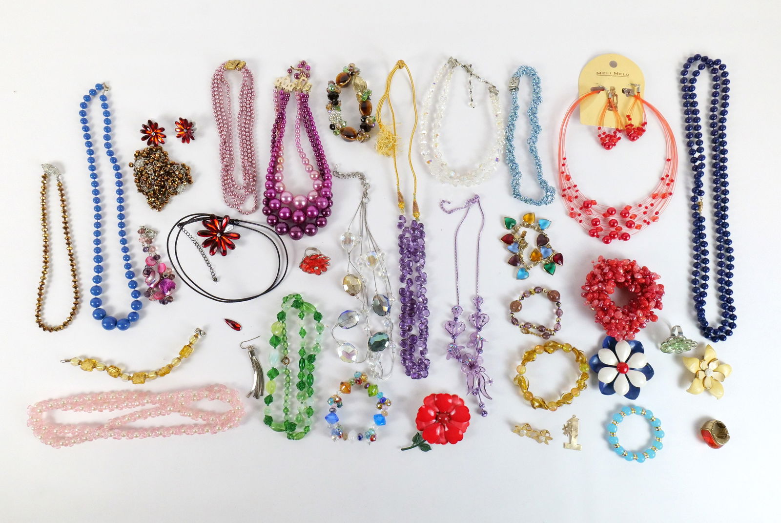 Lot of Plastic Costume Jewelry (1 of 9)