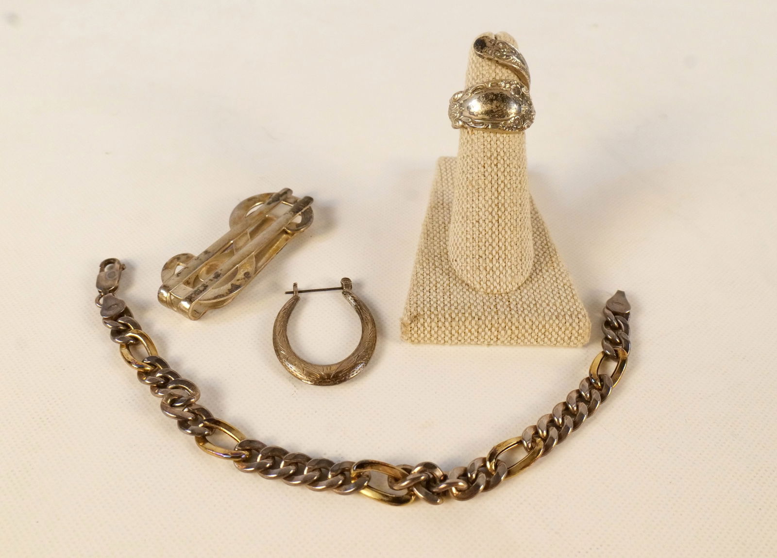 Lot of Sterling Silver Scrap Jewelry (1 of 5)