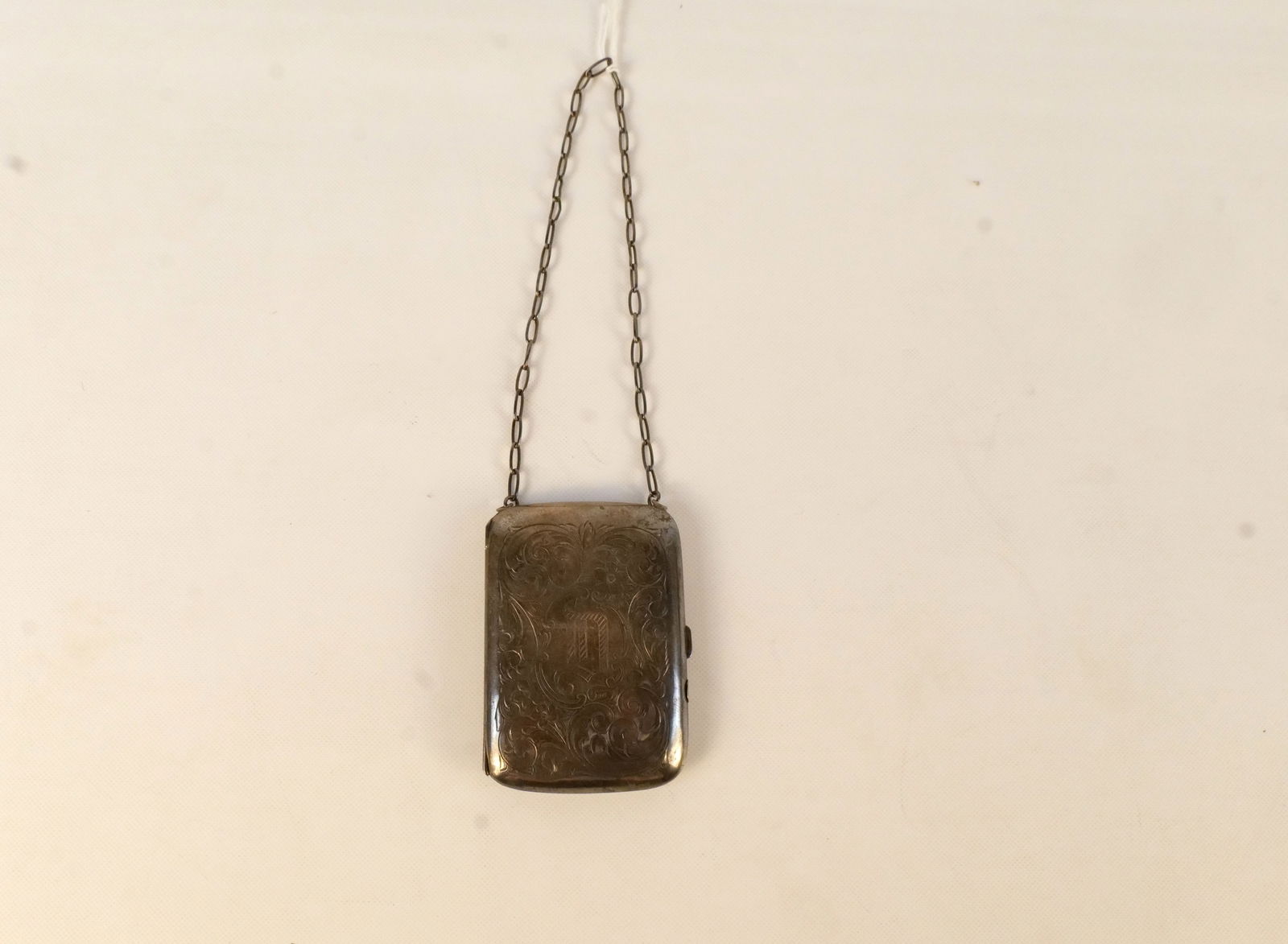 Ladies Sterling Silver Compact/Change Purse (1 of 3)