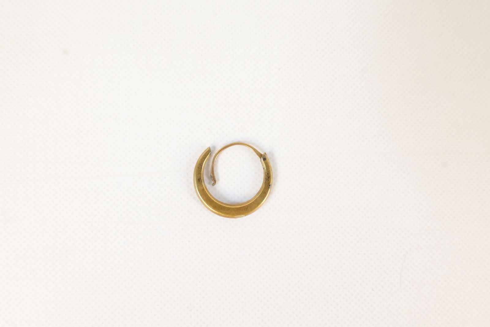 18k Scrap Single Earring - 2