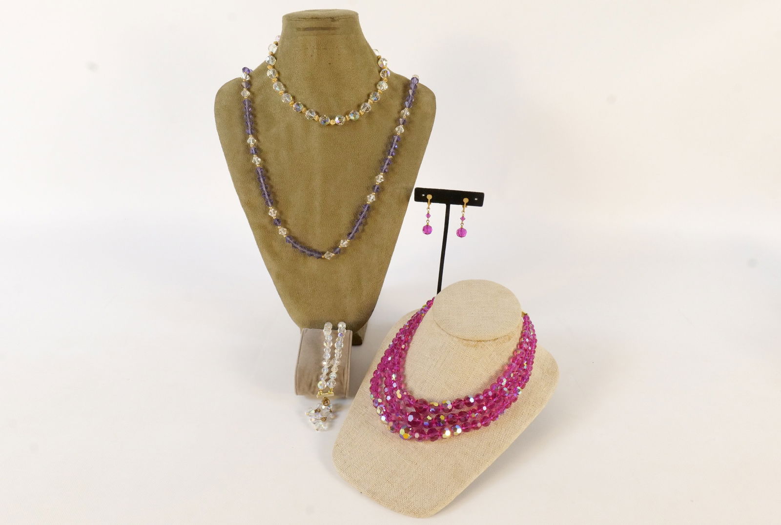 Lot of Faceted Crystal Jewelry (1 of 6)