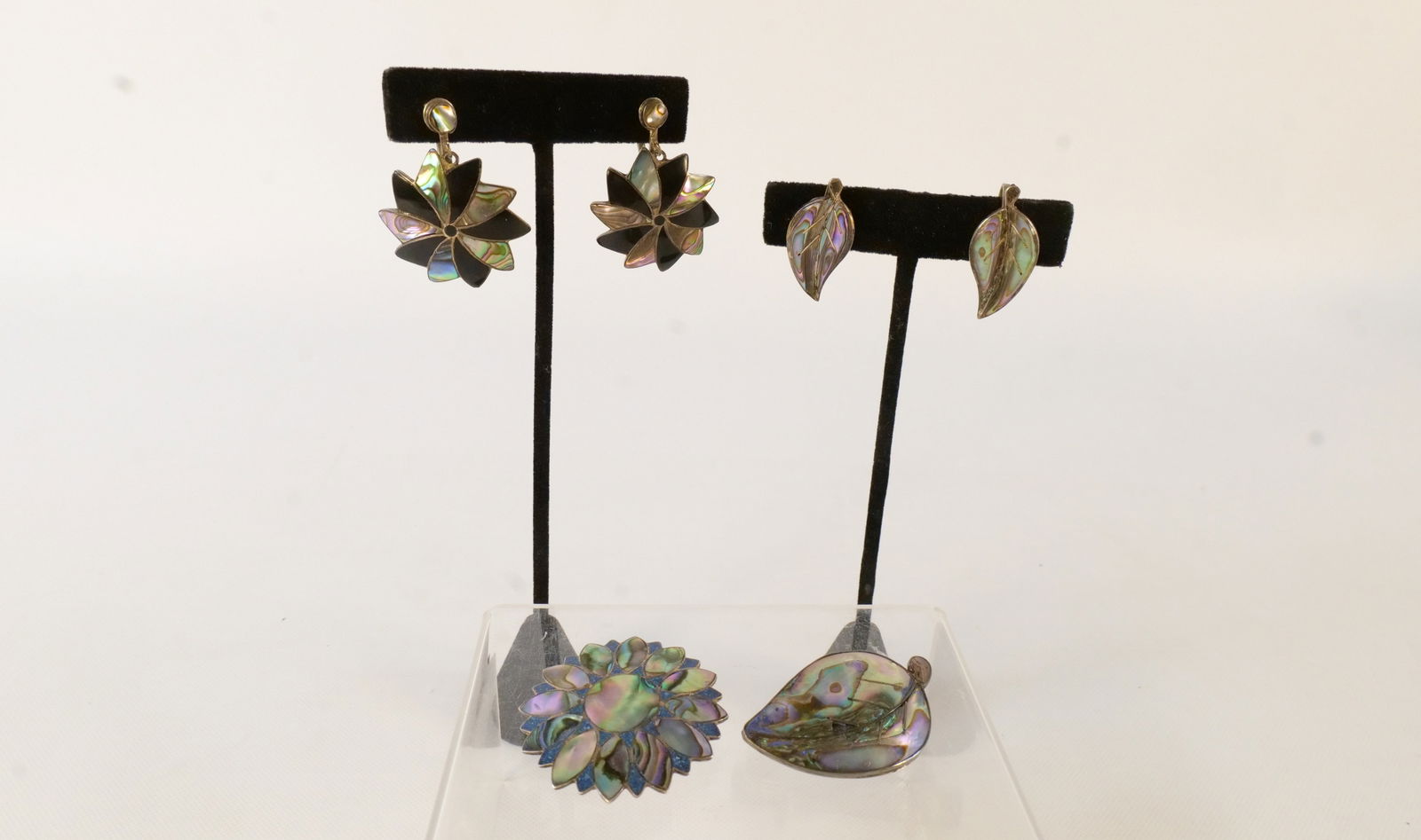 Sterling Silver and Abalone Jewelry Lot (1 of 10)