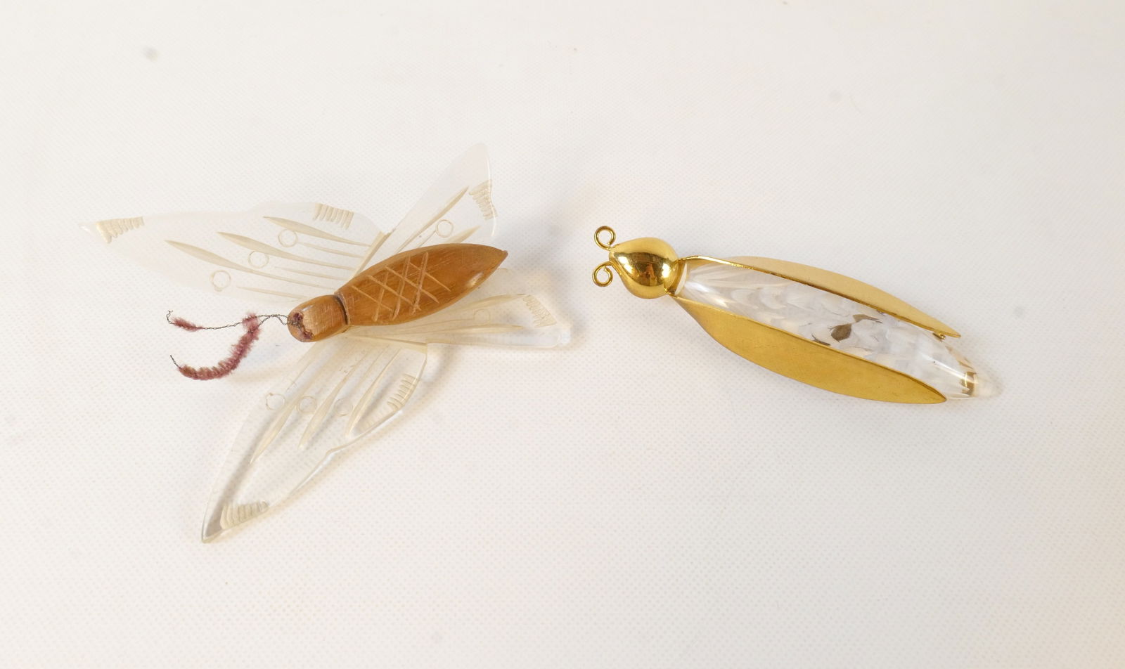 Lot of 2 Insect Pins (1 of 5)