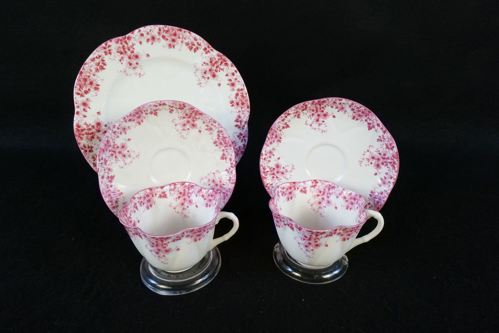 Lot of Shelley Bone China Dainty Pink Pieces (1 of 20)