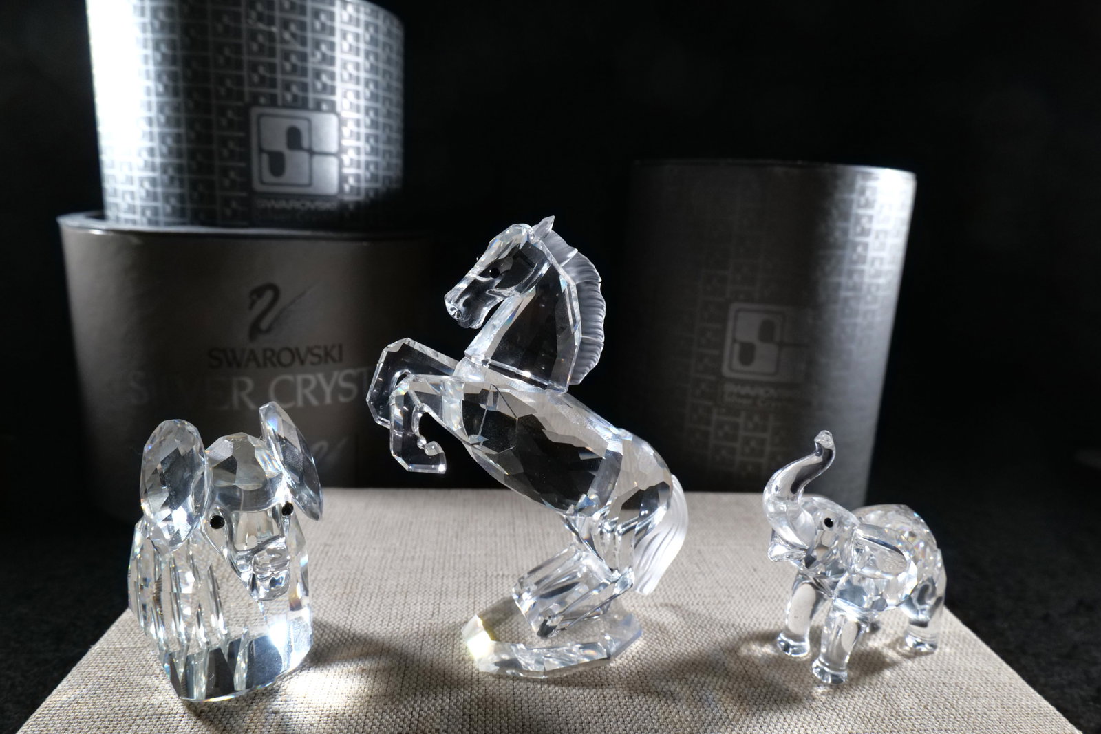 Lot of 3 Swarovski Crystal Figurines (1 of 8)