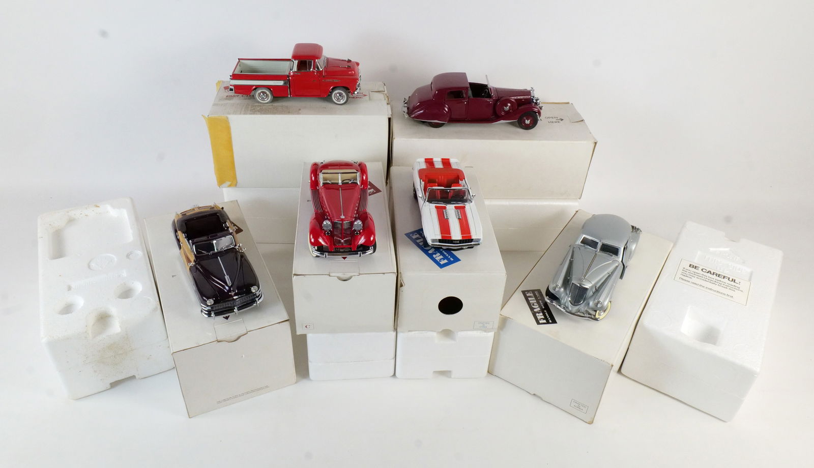 Lot of 6 Danbury Mint Diecast Cars 1:24 Scale (1 of 19)