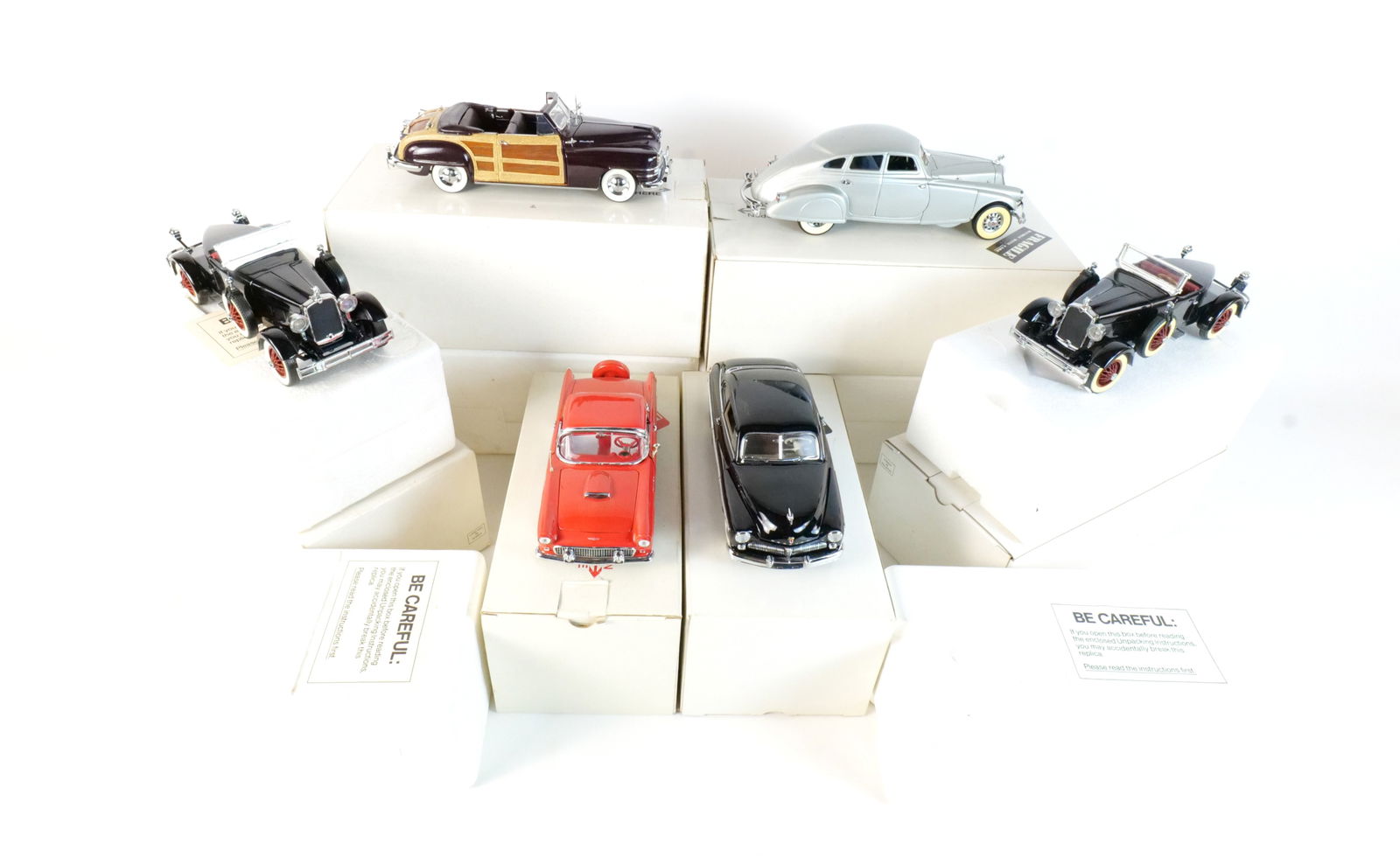 Lot of 6 Danbury Mint Diecast Cars 1:24 Scale (1 of 19)