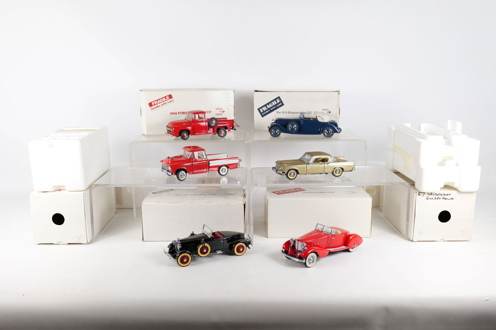 Lot of 6 Danbury Mint 1:24 Scale Diecast Cars (1 of 17)
