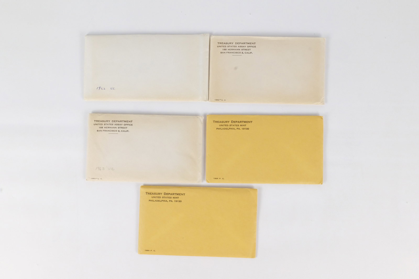 US 1962-1964 Uncirculated and Proof Coin Sets (1 of 6)