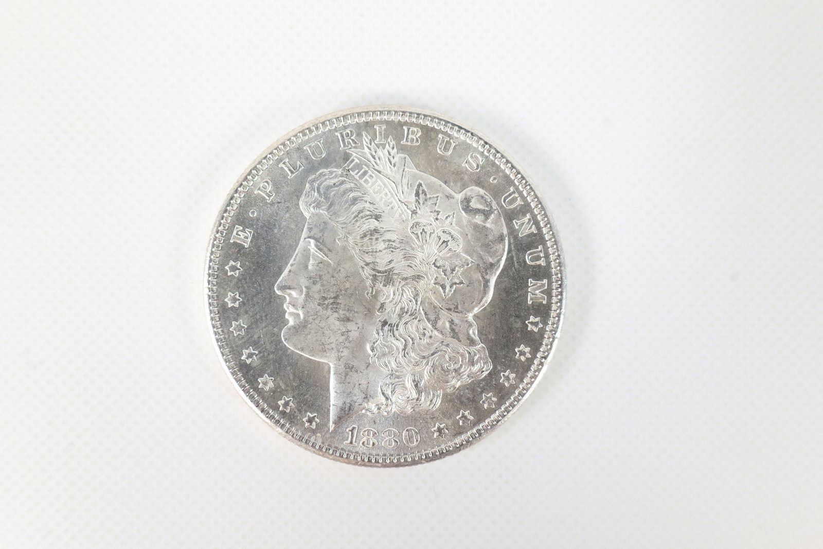 US 1880-S Morgan Silver Dollar (1 of 2)