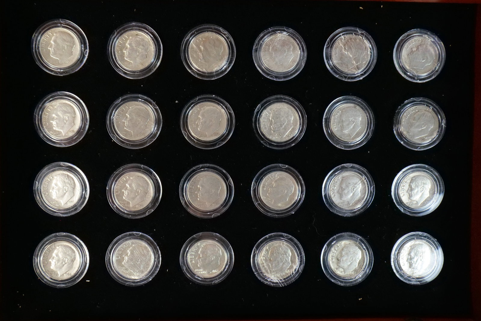 US 1946-1964 Roosevelt Dime Collection - 4
