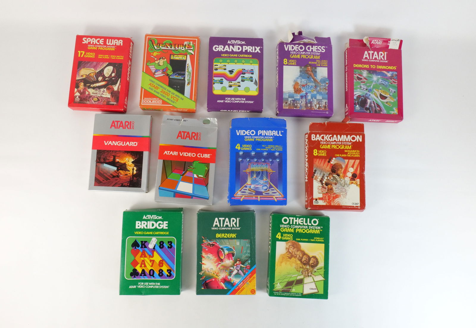 Lot of 12 Atari 2600 Games (1 of 9)