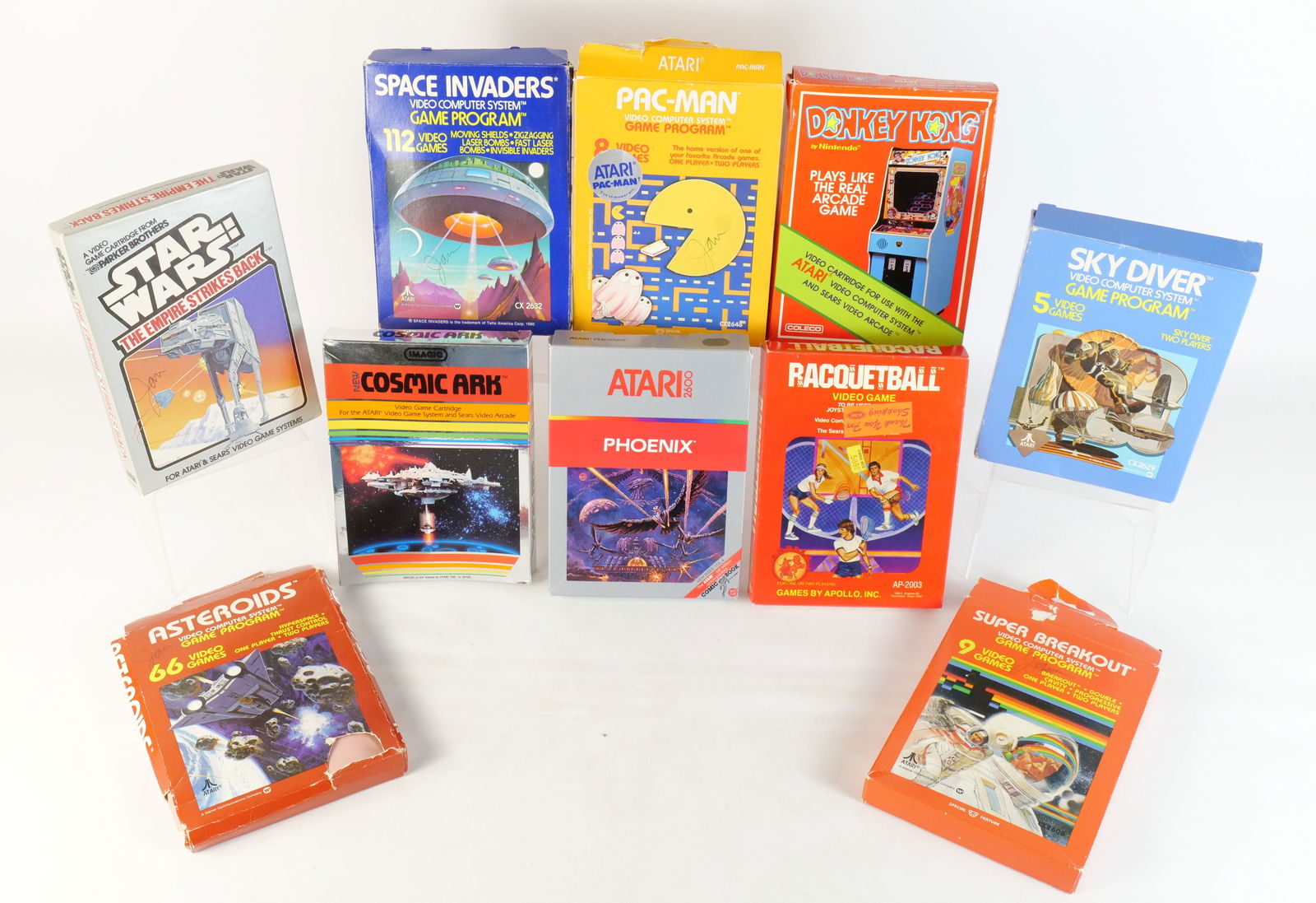 Lot of 10 Atari 2600 Games (1 of 13)