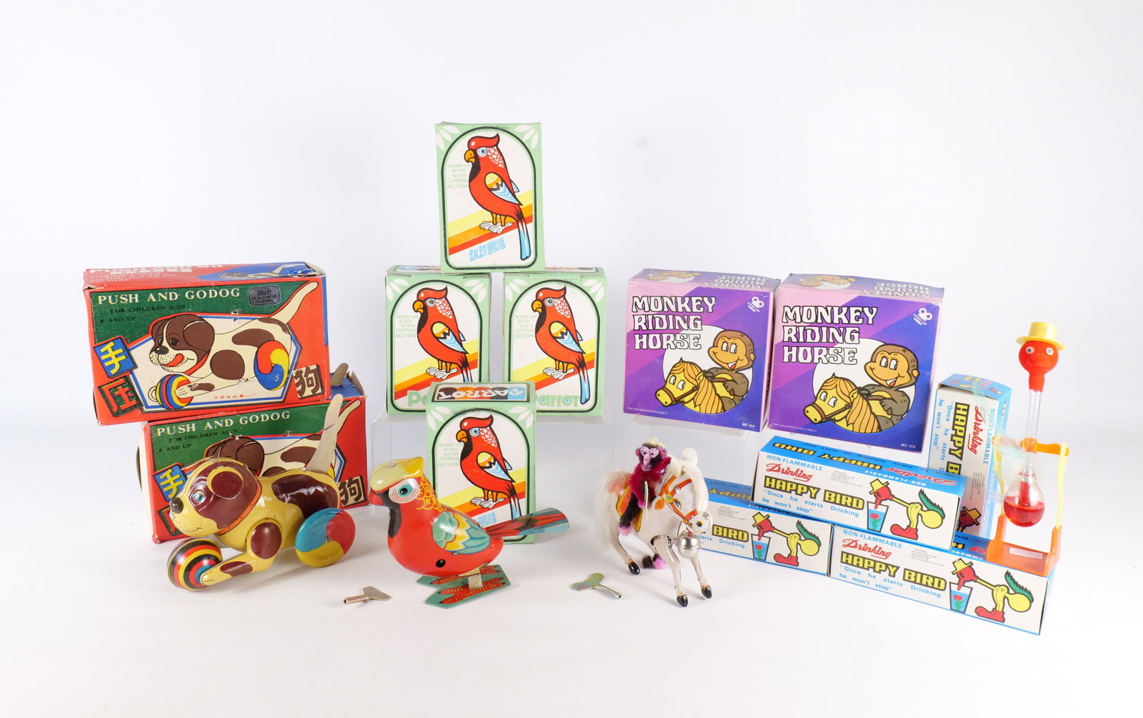 Lot of Mechanical Toys in Boxes (1 of 12)