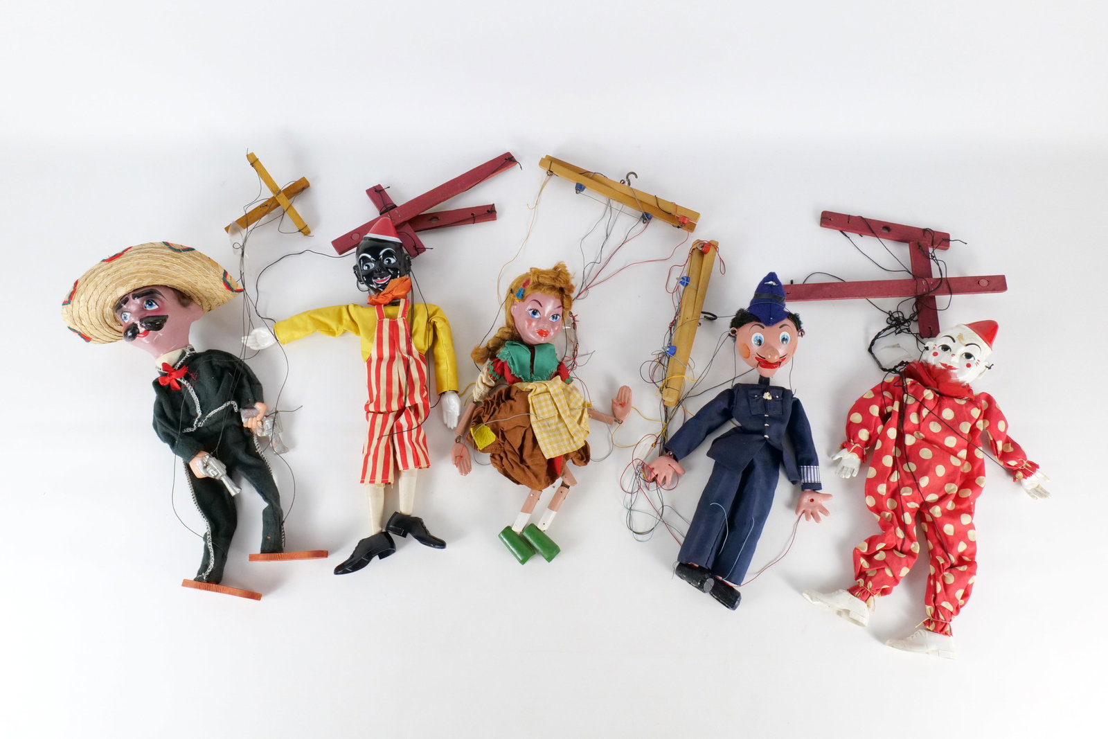 Lot of Vintage Marionettes (1 of 2)