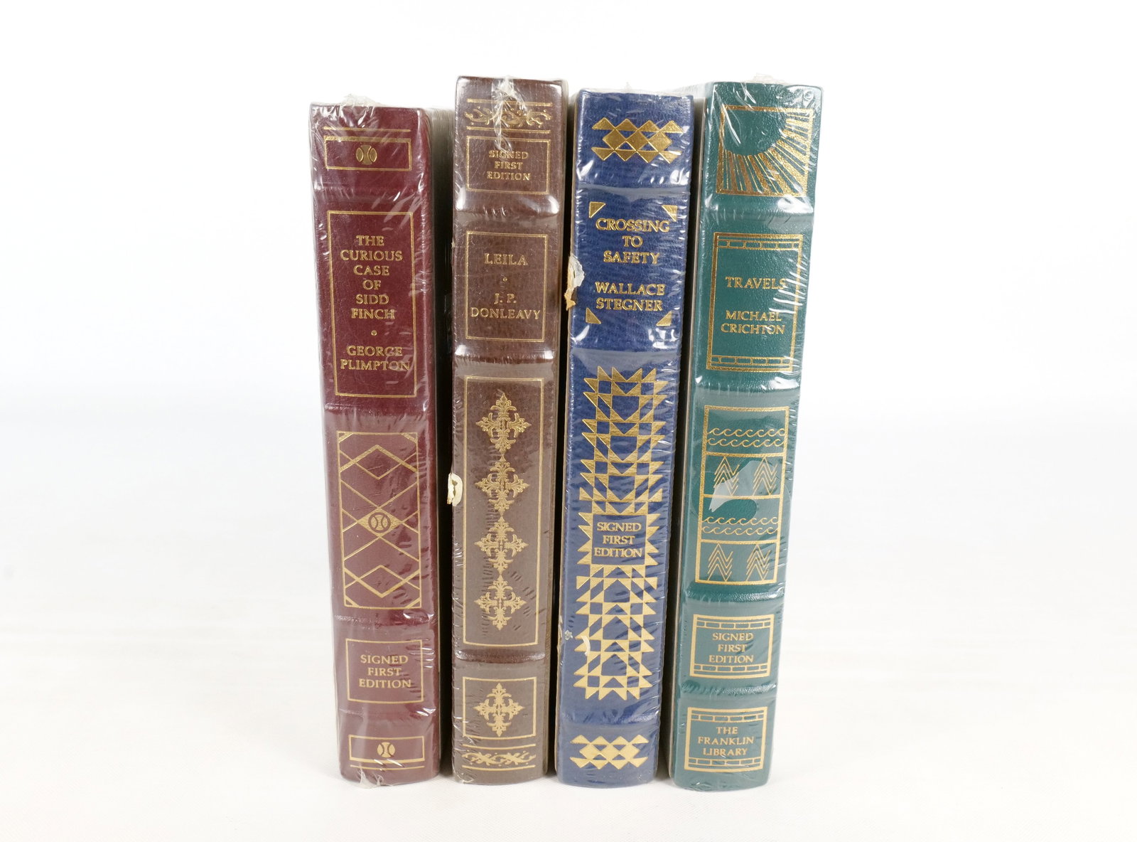 Lot of 4 Franklin Library Signed 1st Edition Books (1 of 15)
