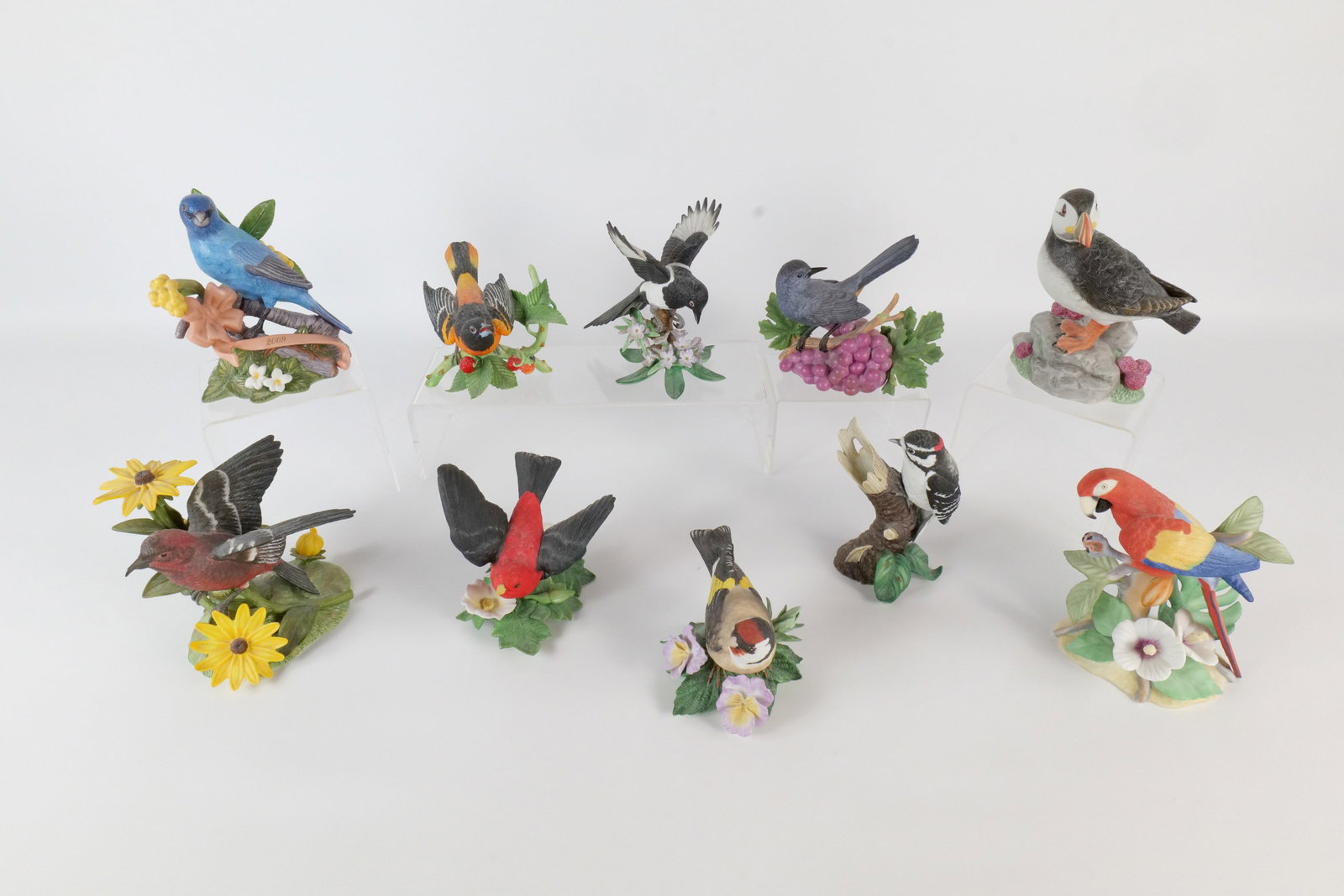 Lot of 10 Lenox Bird Figurines (1 of 18)
