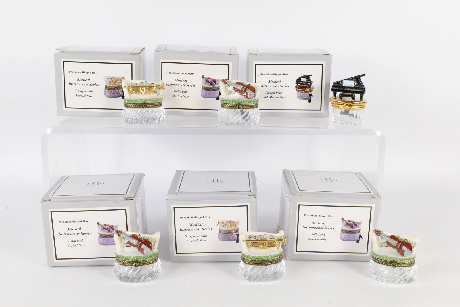 Lot of 6 PHB/Midwest Trinket Boxes (1 of 19)