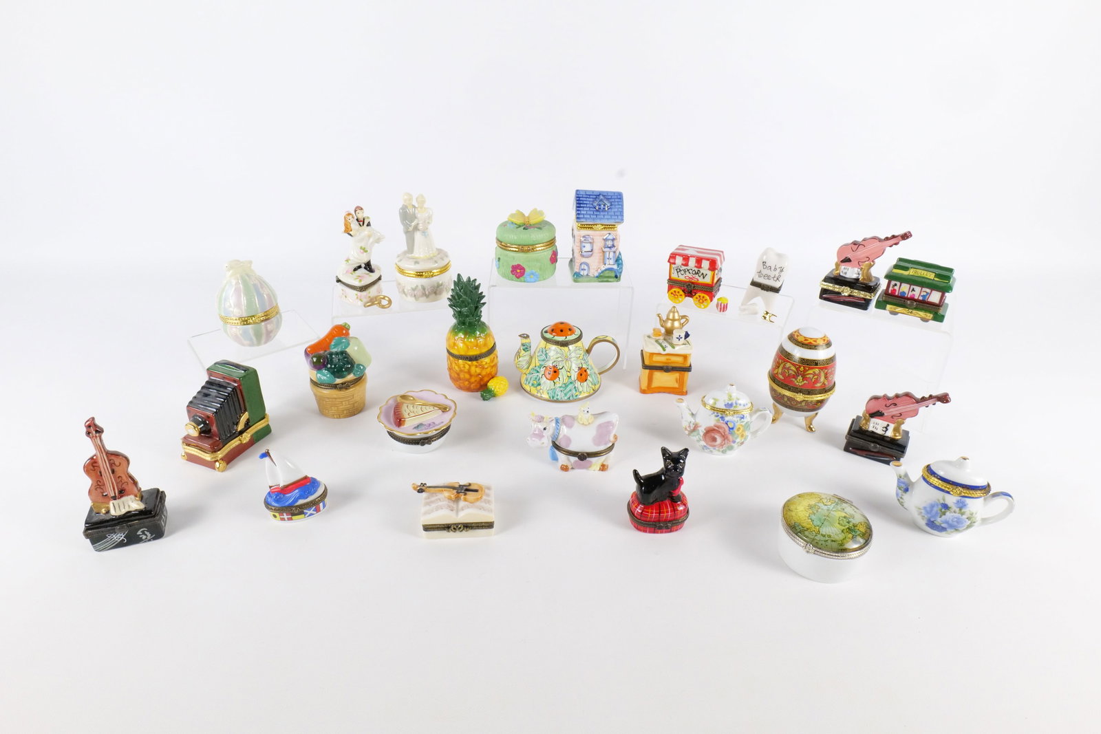 Lot of Mixed Trinket Boxes (1 of 20)