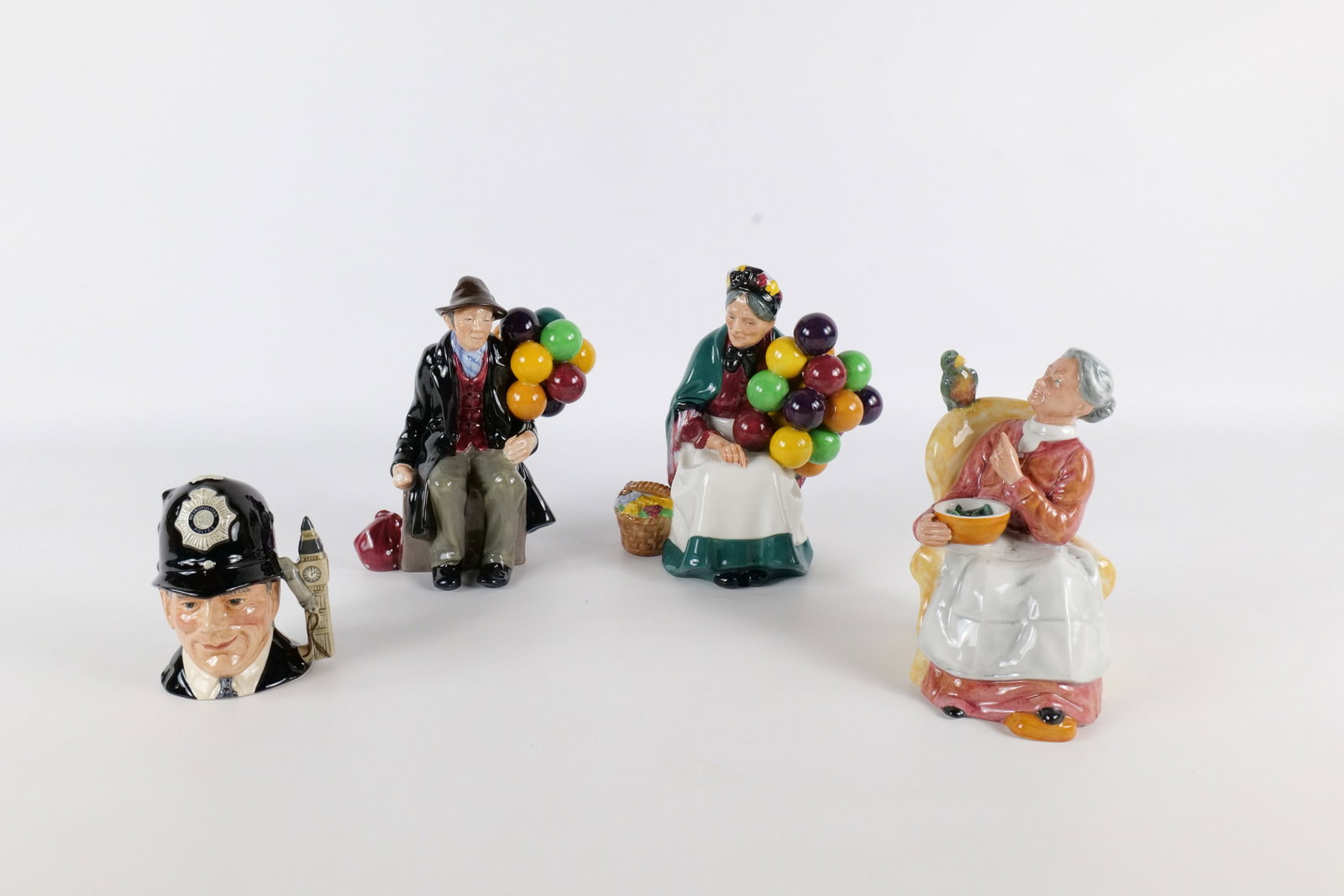 Lot of 4 Royal Doulton Figures and Toby Mug (1 of 19)